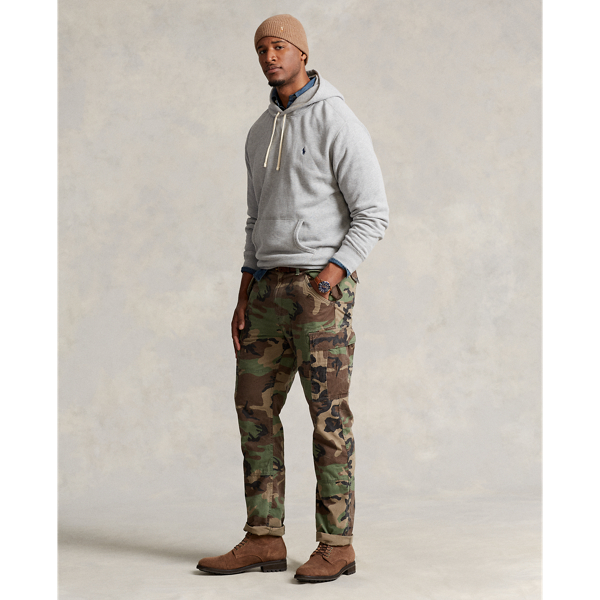 Camo loopback cargo joggers deals