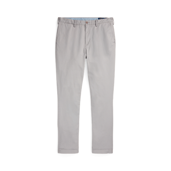 Soft Grey Stretch Classic Fit Chino Pant Big & Tall 2