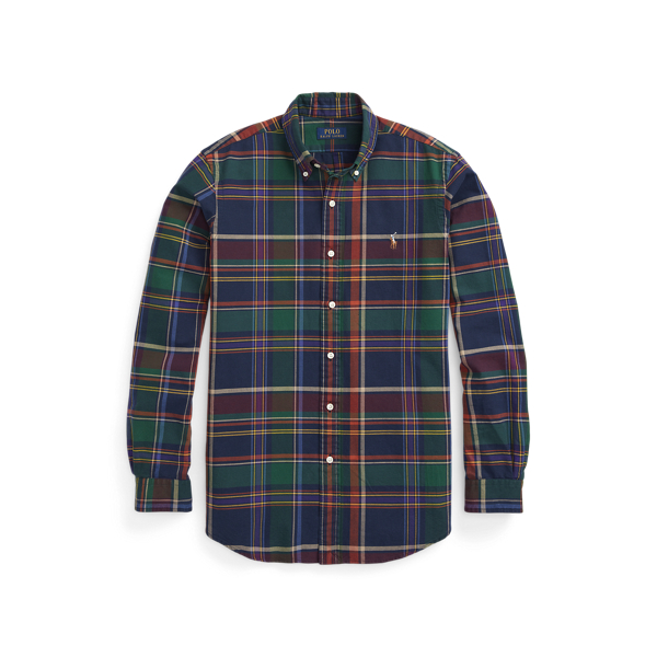 Geruit Oxford overhemd Big & Tall in 1