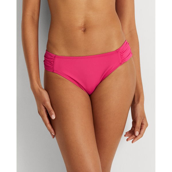 Passionfruit Solid Hipster Bikini Bottom Lauren 3