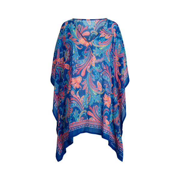 Paisley Chiffon Cover-Up Lauren 1