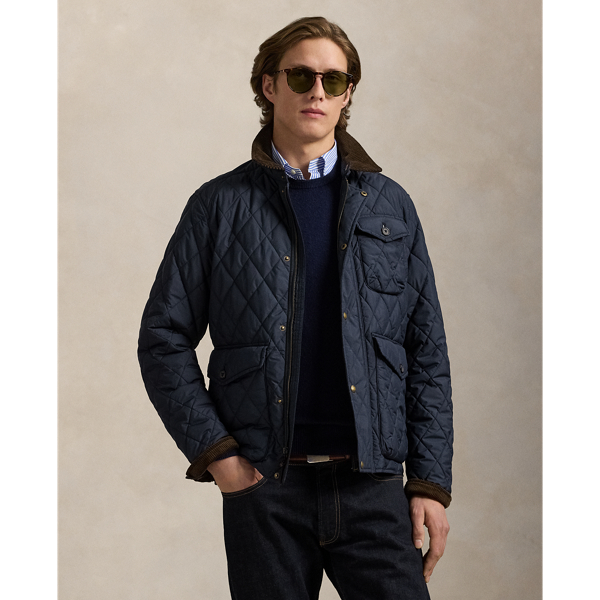 Ralph lauren quilted coats on sale