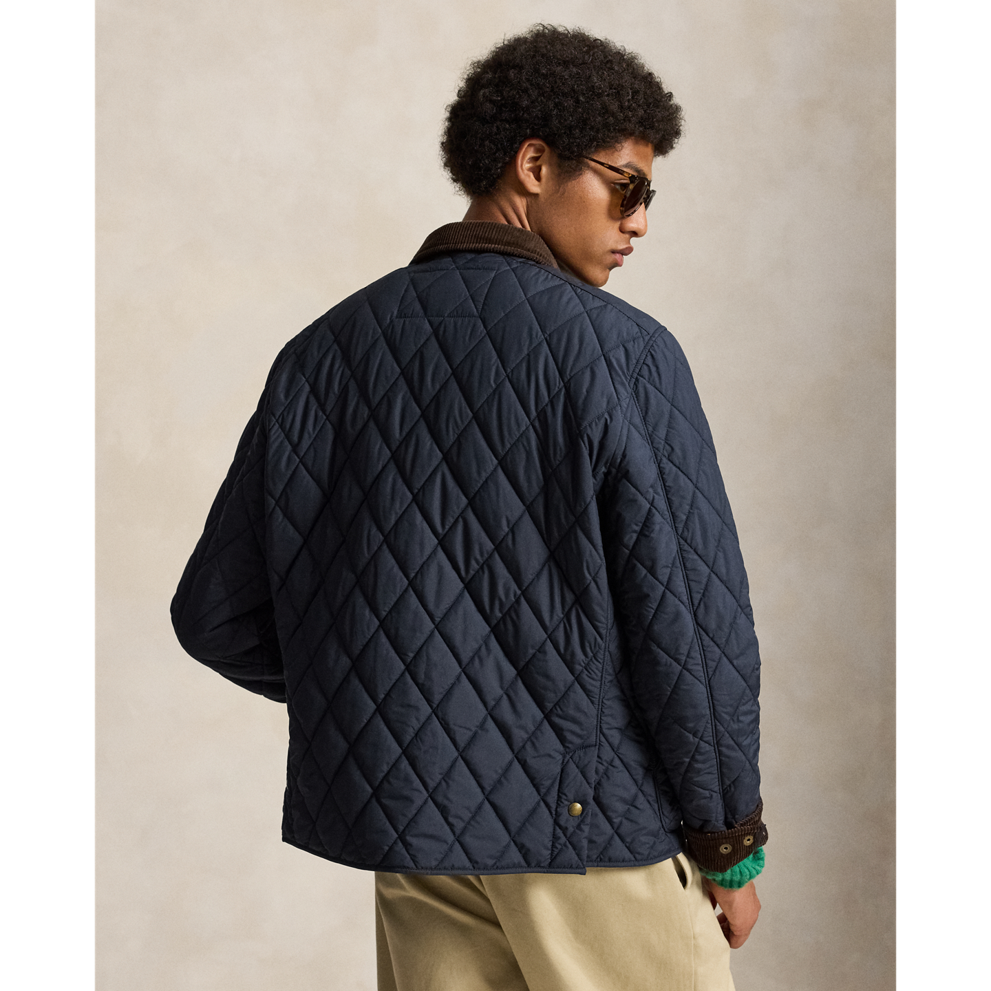 Мужская куртка Ralph Lauren The Beaton Quilted, цвет: Тёмно-синий — фото 2