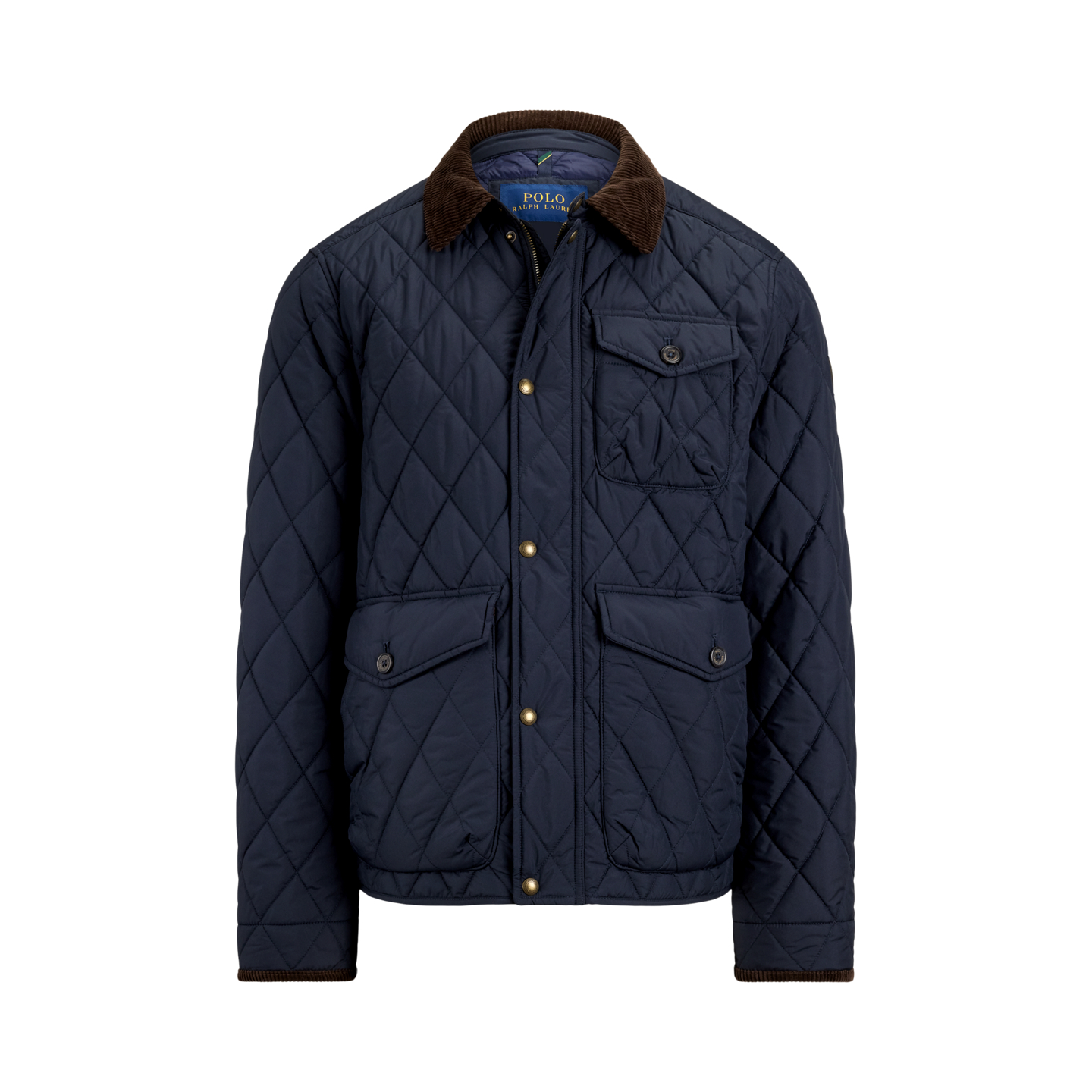 Мужская куртка Ralph Lauren The Beaton Quilted, цвет: Тёмно-синий — фото 7