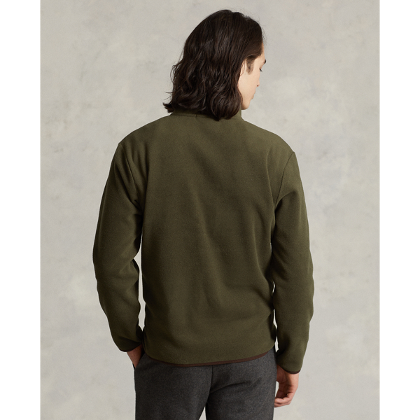 Fleecepullover mit Polo Bear Polo Ralph Lauren in G&uuml;rteltier Tradition 5