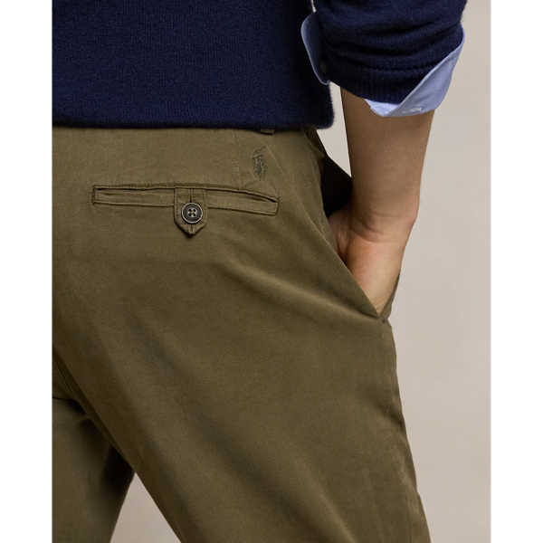Green Stretch Straight Fit Chino Pant Polo Ralph Lauren 6