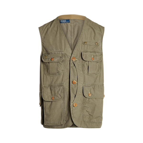 Canvas Fishing Waistcoat Polo Ralph Lauren 1