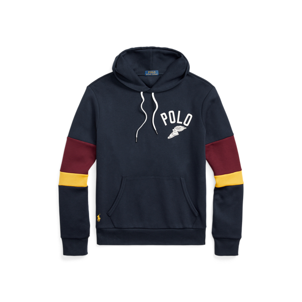 Aviator Navy Double-Knit Graphic Hoodie Polo Ralph Lauren 2