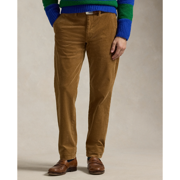 Stretch Straight Fit Corduroy Trouser