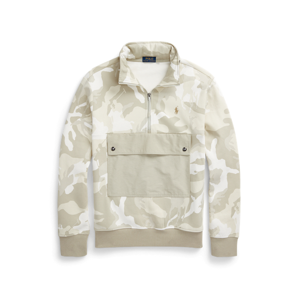 Pony Camo Hybrid Hoodie