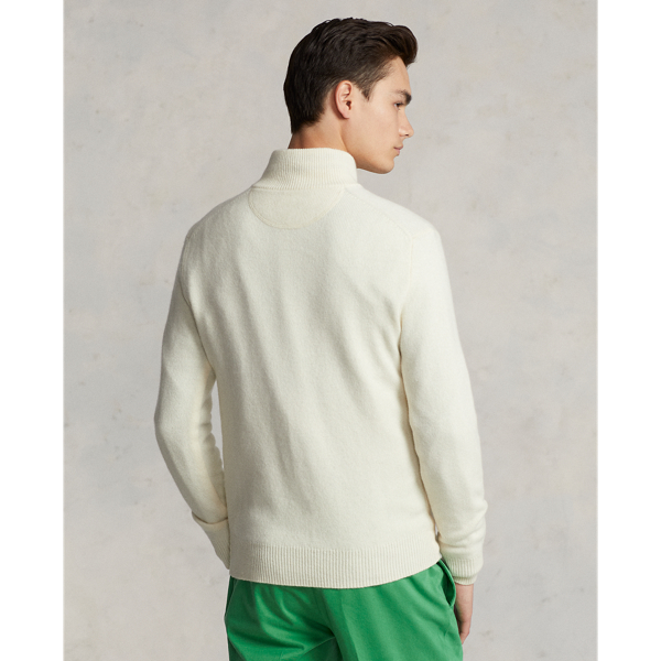 ポロラルフローレン　刺繍　ニット　セーター　XL XXL 白　ホワイト　POLO POLO RALPH LAUREN（ポロ・ラルフローレン） ニット セーター ケーブル