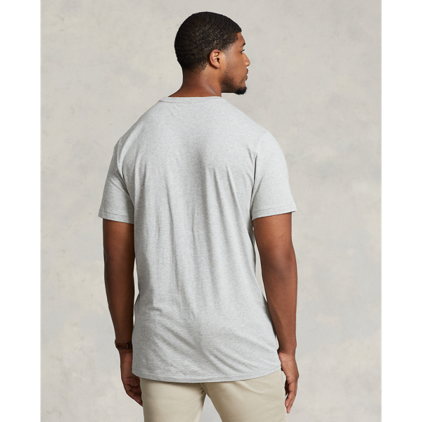 Jersey-T-Shirt mit Polo Bear Big & Tall in Andover meliert Tradition 5