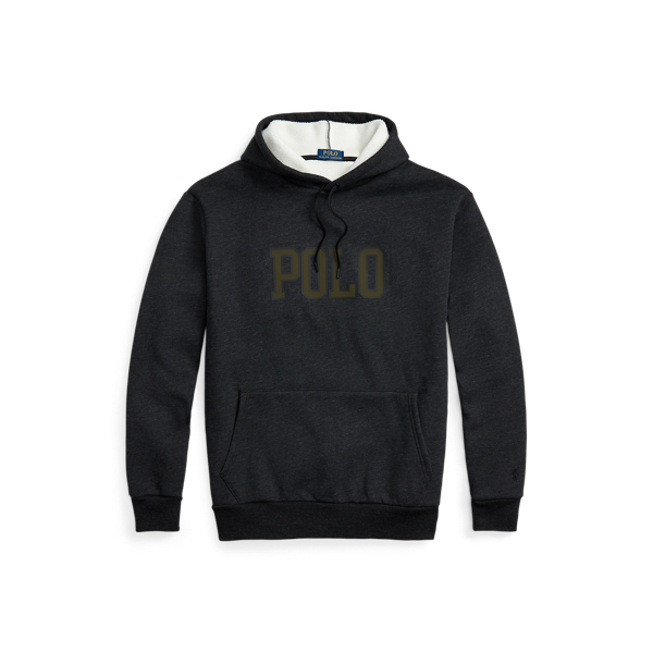 Logo Double-Knit Fleece Hoodie