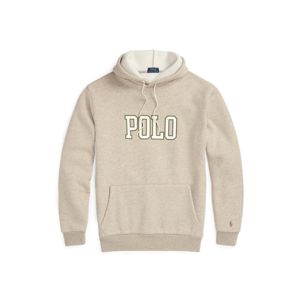 Logo Double-Knit Fleece Hoodie Big & Tall 1