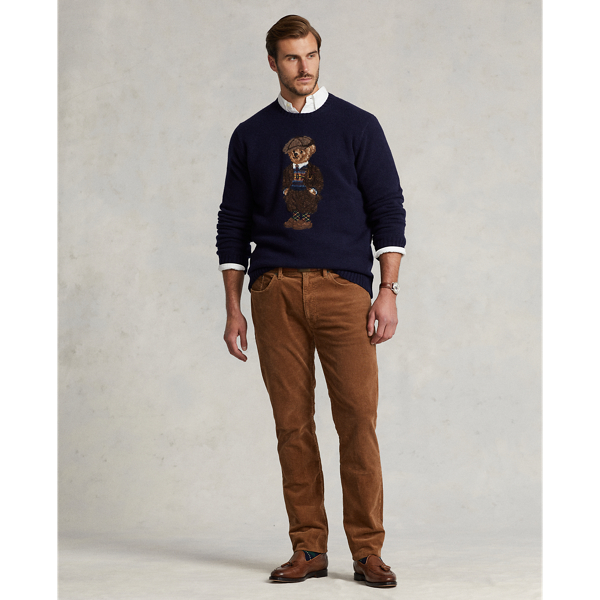 Wollpullover mit Polo Bear Big & Tall in Bear Navy 4