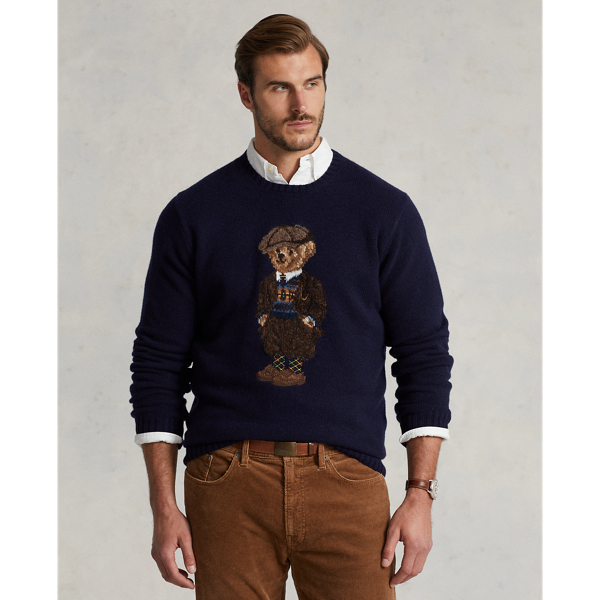 Polo Bear Wool Jumper for Men Ralph Lauren® UK