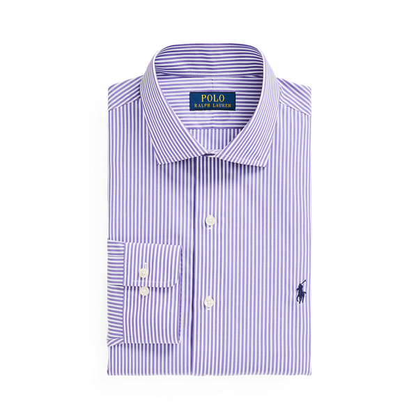 Custom Fit Striped Poplin Shirt