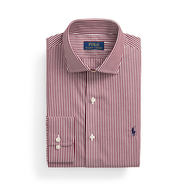 Custom Fit Striped Poplin Shirt Polo Ralph Lauren 1