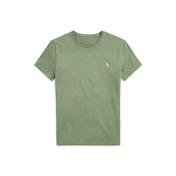 Custom Slim Fit Jersey Crewneck T-Shirt