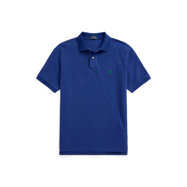 Custom Slim Fit Mesh Polo Shirt Polo Ralph Lauren 1