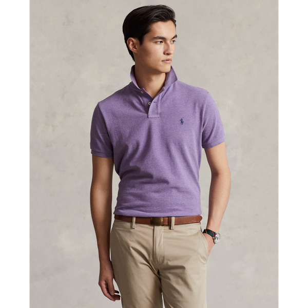 送料関税無料【POLO RALPH LAUREN】SLIM FIT MESH POLO SHIRT Custom Slim Fit Mesh Polo Shirt for Men | Ralph Lauren® GE