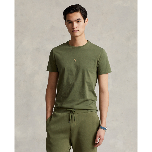 Garden Trail Custom Slim Fit Jersey Crewneck T-Shirt Polo Ralph Lauren 1