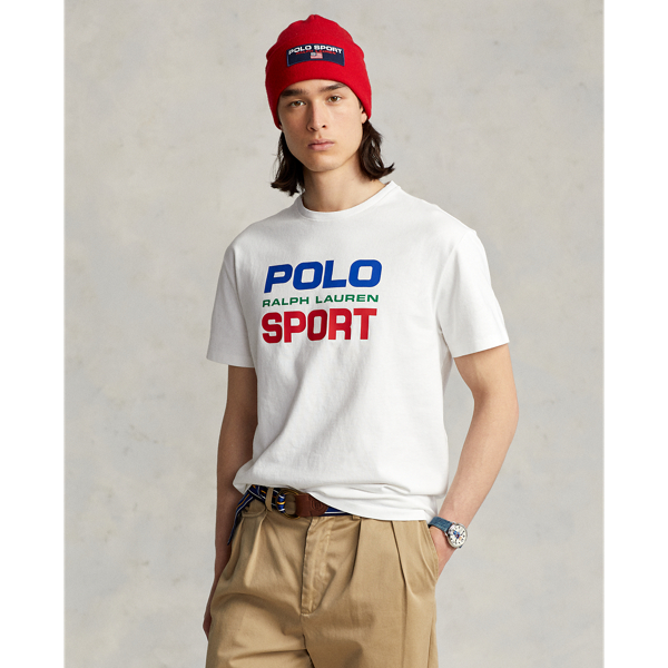 Classic Fit Polo Sport Jersey T-Shirt for Men Ralph Lauren® UZ