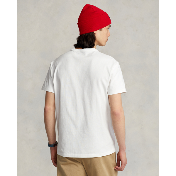 Classic-Fit T-Shirt Polo Sport Polo Ralph Lauren in Wei&szlig; 5