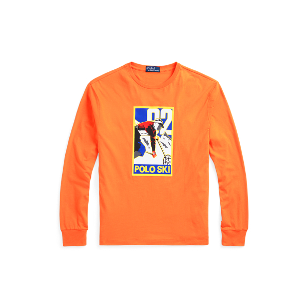 Classic Fit Polo Ski Jersey T-Shirt Polo Ralph Lauren 1