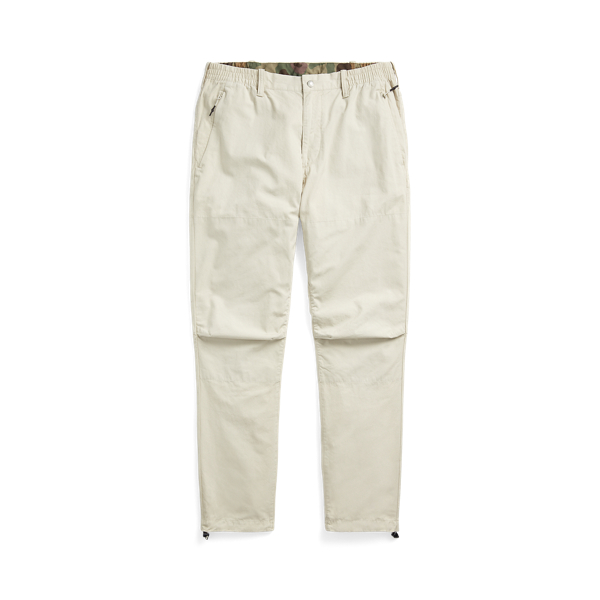 Classic tapered fit poplin broek
