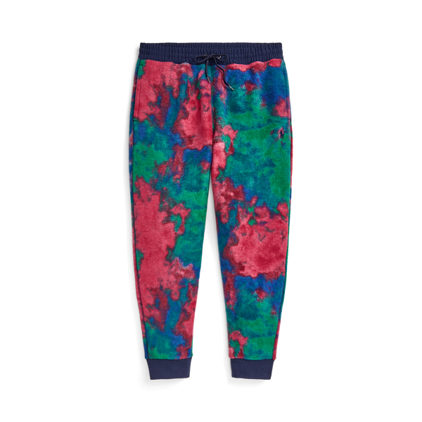 Tie Dye Print Fleece Jogger Pant for Men Ralph Lauren UK