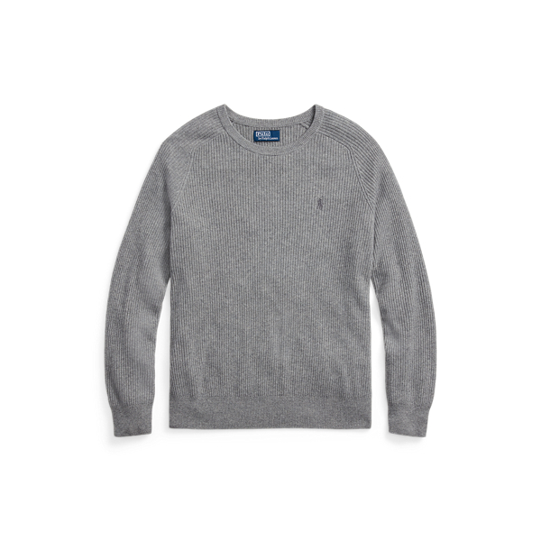 Pull col rond c&ocirc;tel&eacute; en laine