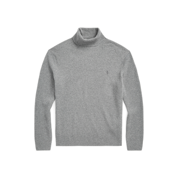 Rib-Knit Wool Roll Neck Jumper Polo Ralph Lauren 1