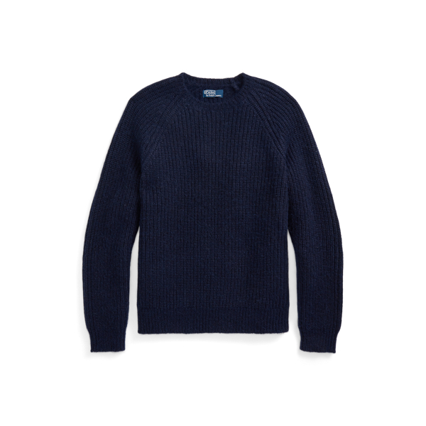 Maglia a girocollo in misto lana