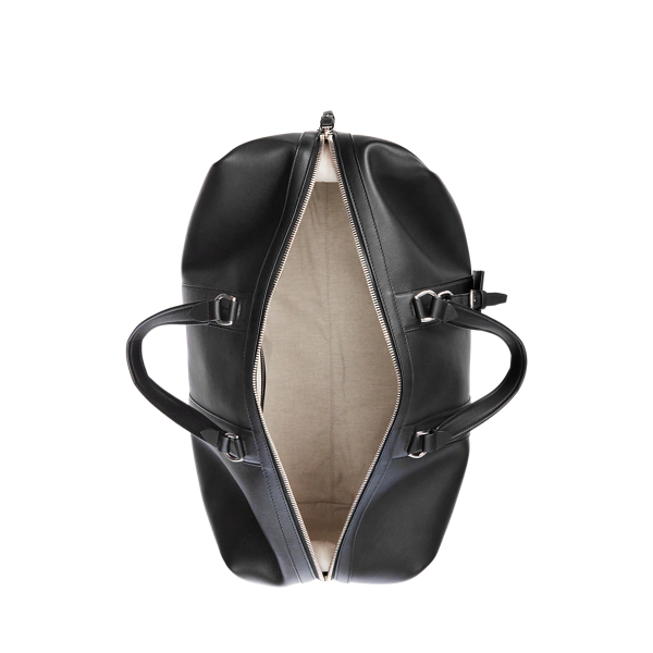 Black Welington Calfskin Duffel Purple Label 5