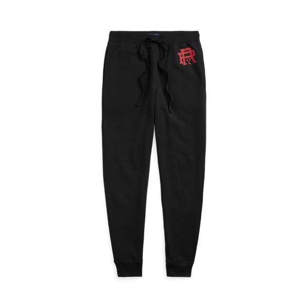 Polo Black/ Red Logo Brushed Fleece Sleep Jogger Polo Ralph Lauren 1