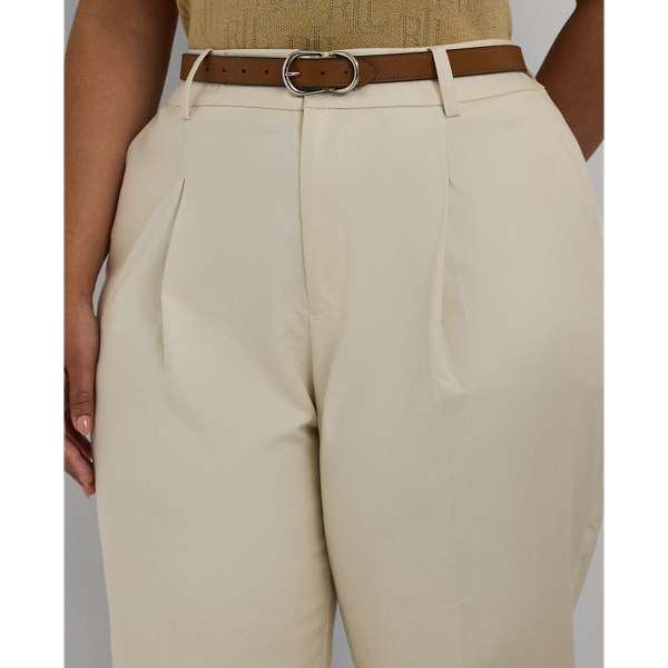 7/8-Hose aus Baumwollstretch Lauren Woman in Mascarpone-Creme 6