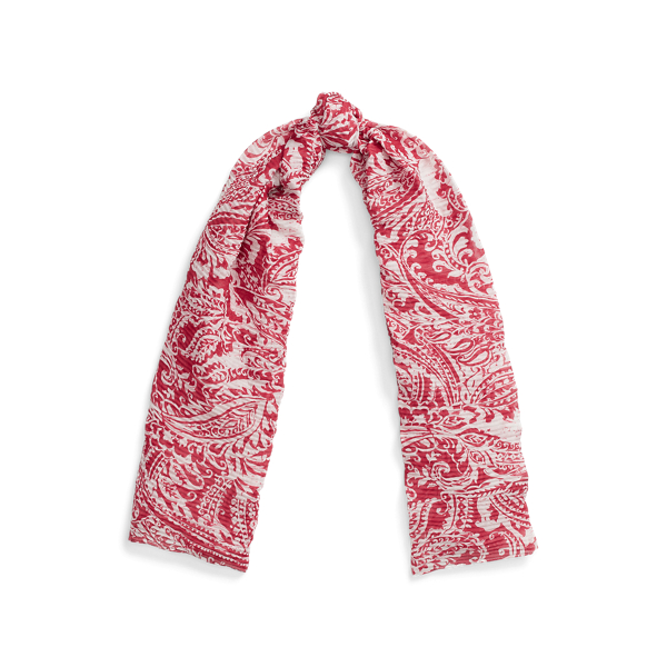 Regina Paisley Wrap Scarf