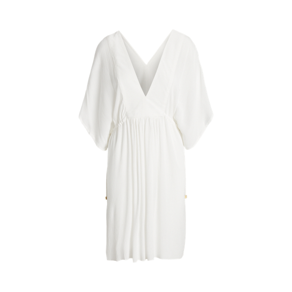 Crinkled Tunic Cover-Up