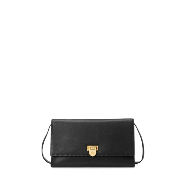 Bolso clutch Evan de piel mediano