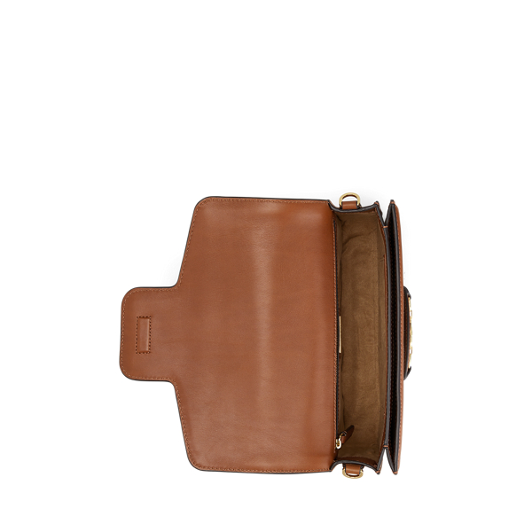 Khaki/Lauren Tan Monogram Jacquard Medium Sydnee Bag Lauren 5