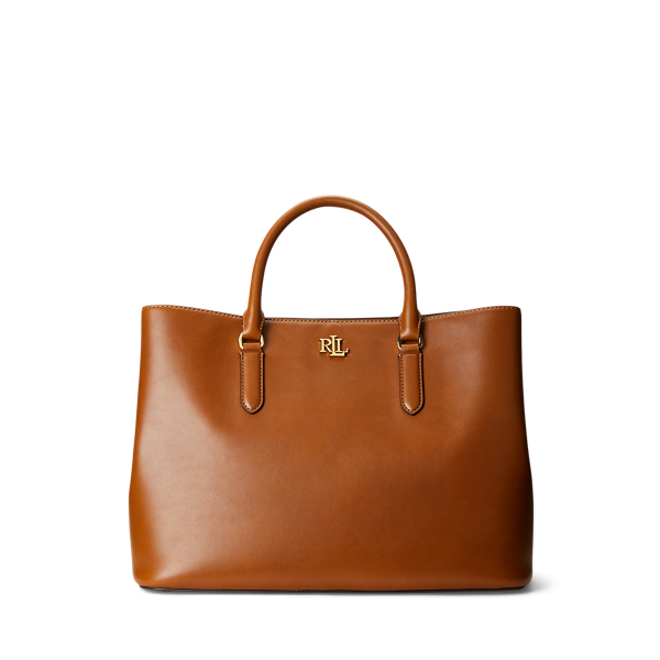 Leather Large Marcy Satchel