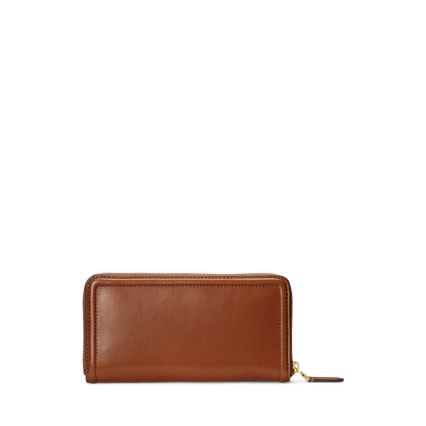 Lauren Tan Leather Continental Wallet Lauren 2