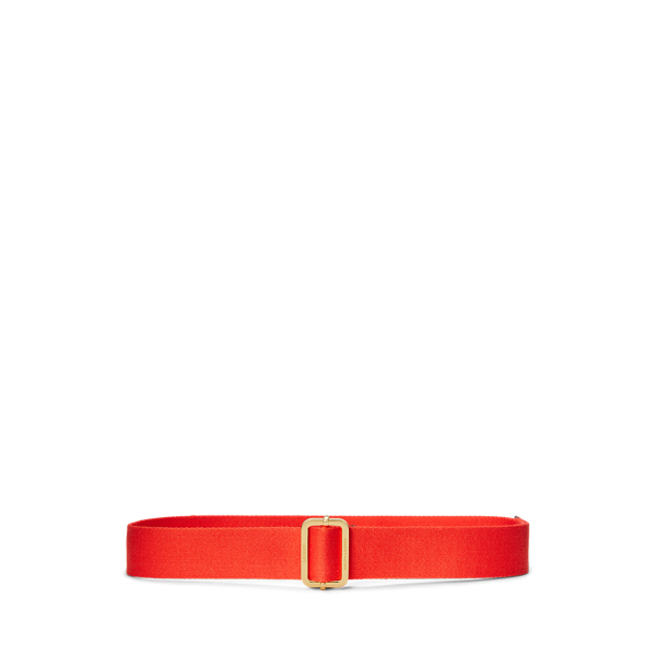 Ceinture large en toile Lauren en 1