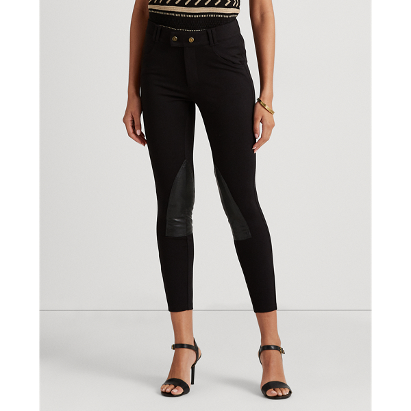 Polo Black Ponte Riding Pant Lauren 4
