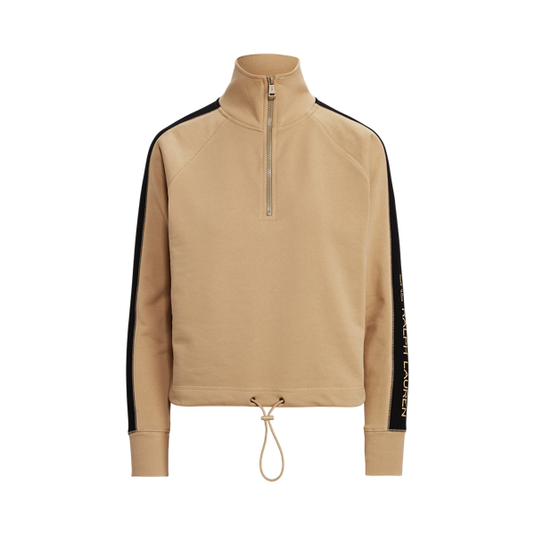 French Terry Quarter-Zip Pullover Lauren 1