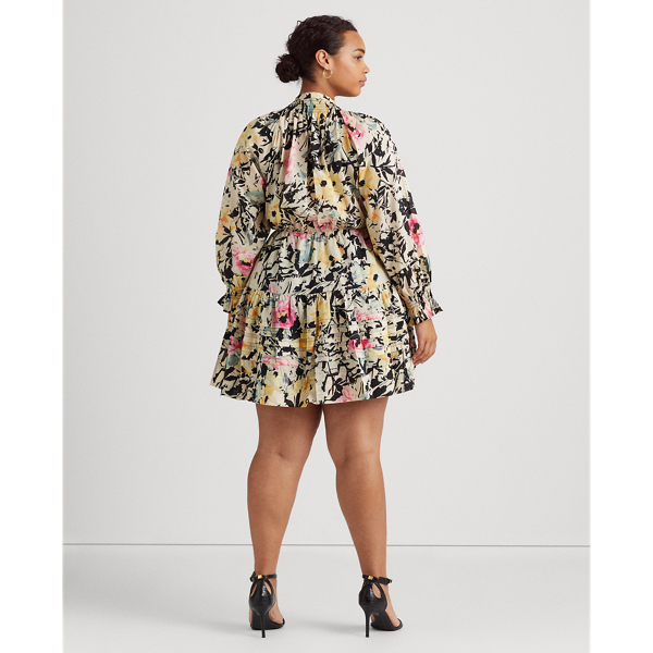 限定コレクション【RRL RalphLauren】Floral Cotton Voile Dress Floral-Print Cotton Voile Dress