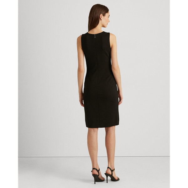 Black Ponte Sheath Dress Lauren 5