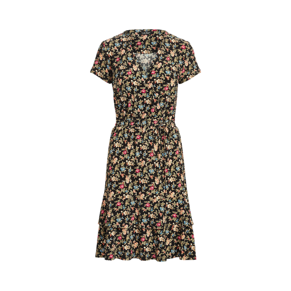 Ralph lauren floral jersey dress online