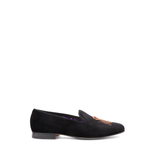 Alonzo Bullion Crest Velvet Slipper Purple Label 1